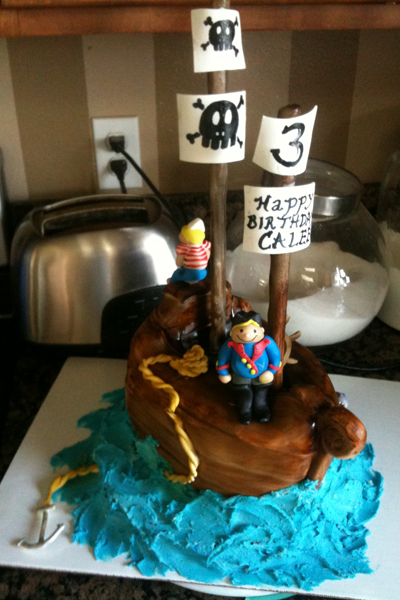 Example of custom birthday cake